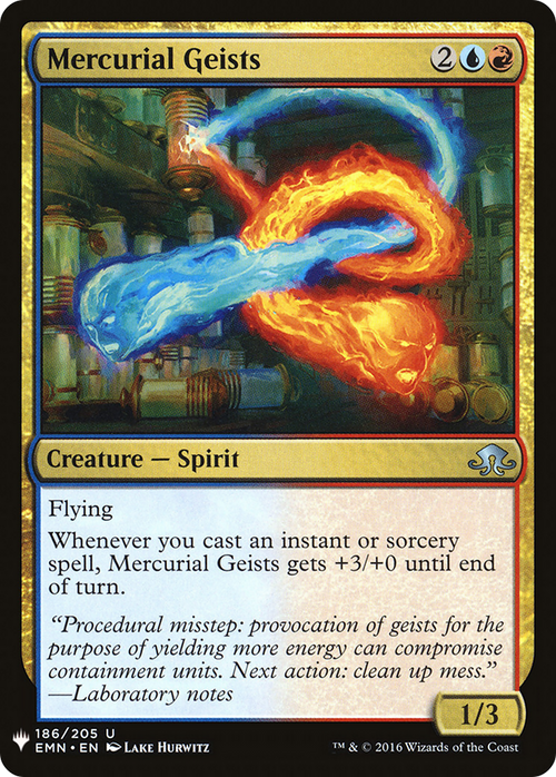 Mercurial Geists (LIST-EMN-186) - The List