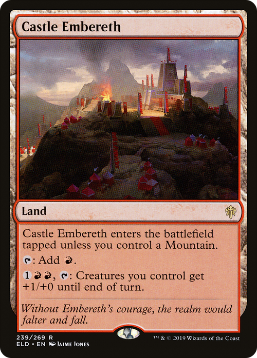 Castle Embereth (ELD-239) - Throne of Eldraine Foil