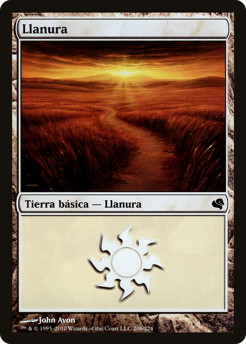Plains (Spanish) - "Llanura" (206) (PS11-206) - Salvat 2011
