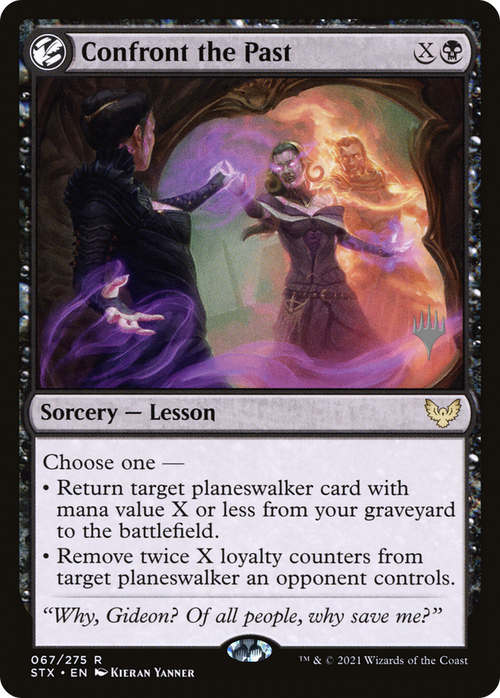 Confront the Past (PPSTX-67P) - Strixhaven: School of Mages Promos: (lesson)