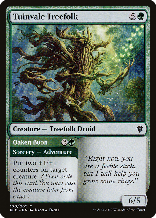 Tuinvale Treefolk (ELD-180) - Throne of Eldraine Foil