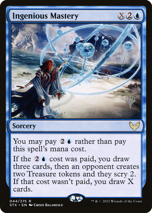 Ingenious Mastery (PPSTX-44P) - Strixhaven: School of Mages Promos