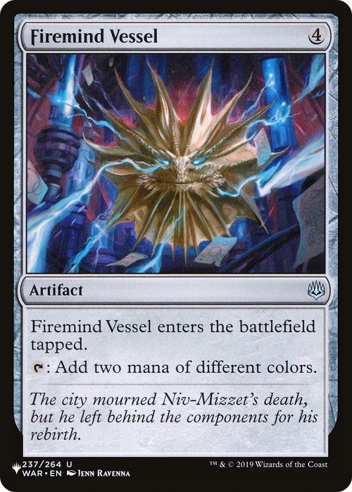 Firemind Vessel (LIST-WAR-237) - The List
