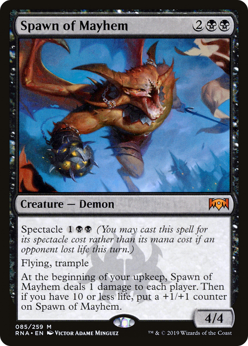 Spawn of Mayhem (RNA-085) - Ravnica Allegiance