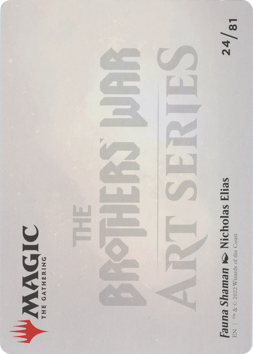 Fauna Shaman // Fauna Shaman (ABRO-024) - The Brothers' War Art Series (Borderless)