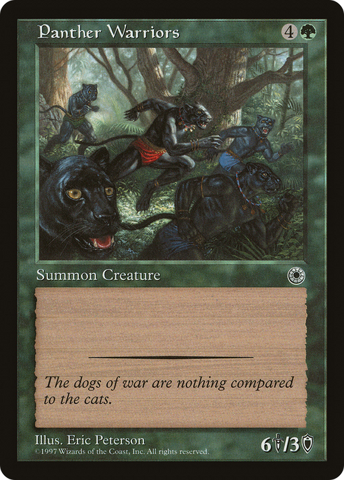 Panther Warriors (POR-) - Portal