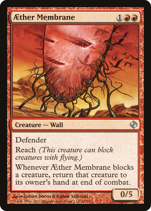 Aether Membrane (DDI-048) - Duel Decks: Venser vs. Koth