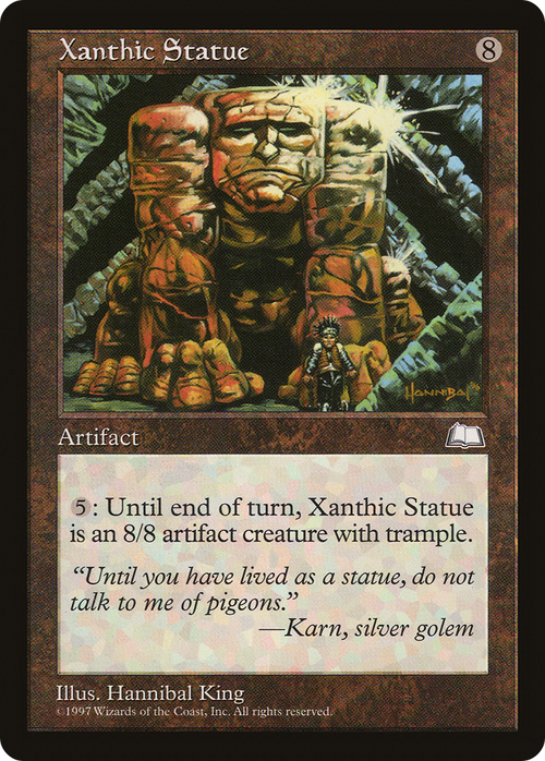 Xanthic Statue (WTH-) - Weatherlight