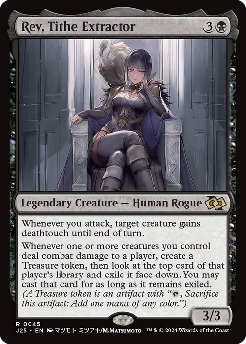 Rev, Tithe Extractor (Anime) (J25-045) - Foundations Jumpstart