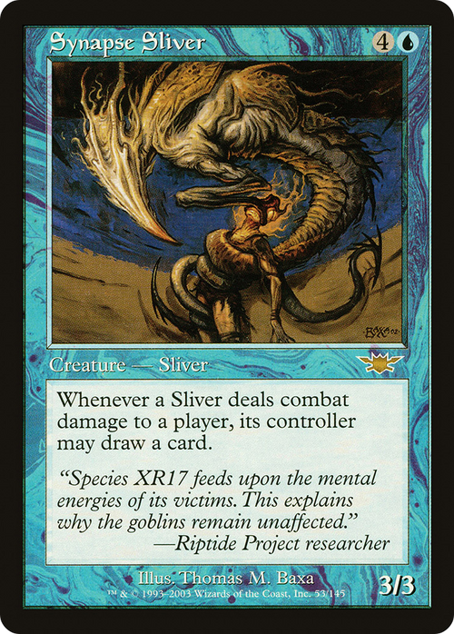 Synapse Sliver (LGN-053) - Legions Foil