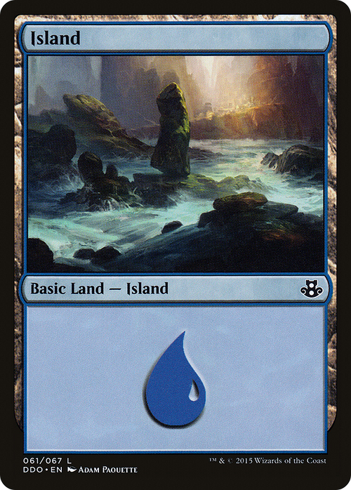 Island (061) (DDO-061) - Duel Decks: Elspeth vs. Kiora