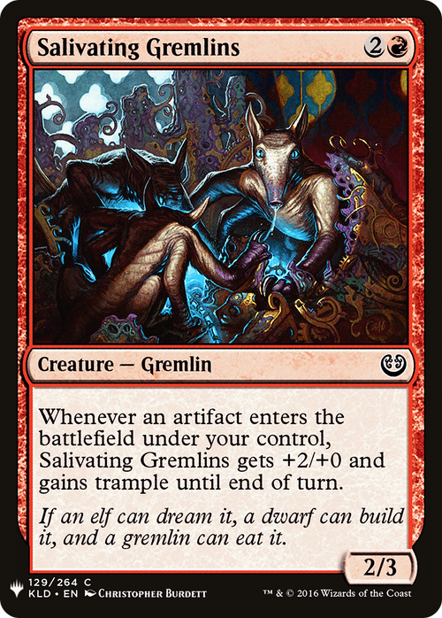 Salivating Gremlins (LIST-KLD-129) - The List