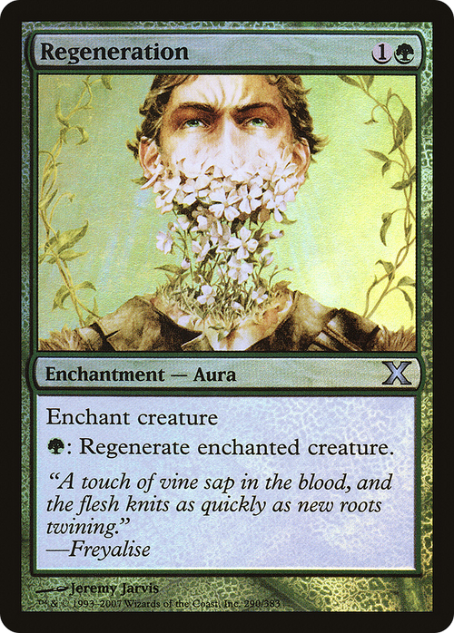 Regeneration (10E-290★) - Tenth Edition Foil