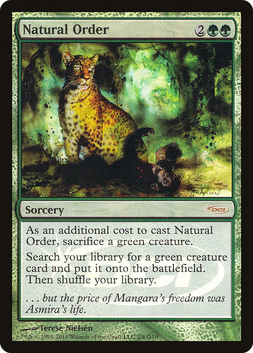Natural Order (JDG-002) - Judge Gift Cards 2010 Foil