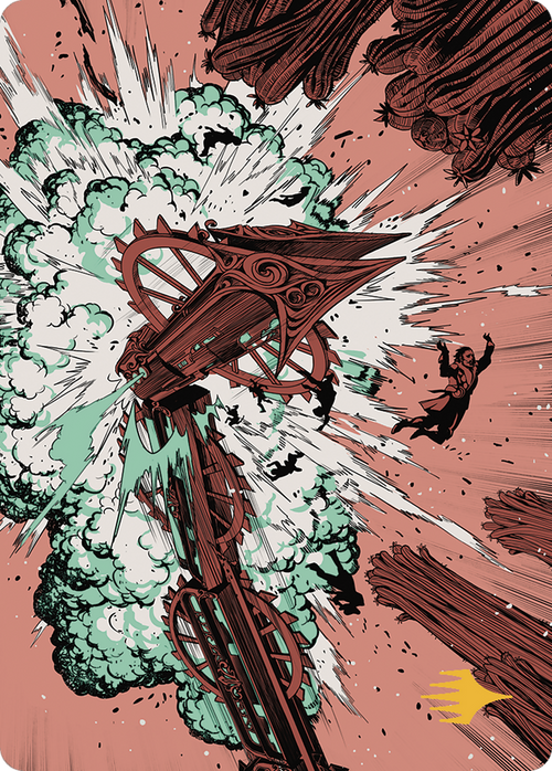 Decimate // Decimate (AOTJ-044) - Outlaws of Thunder Junction Art Series (Borderless) Foil
