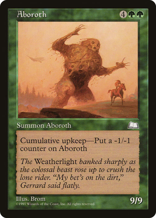 Aboroth (WTH-) - Weatherlight