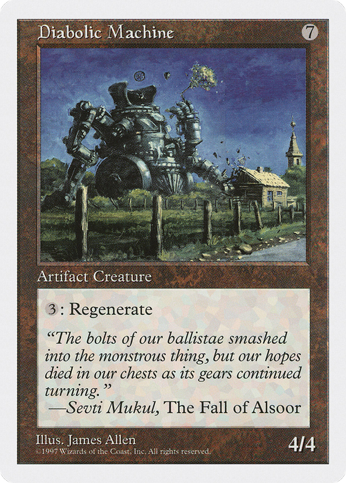 Diabolic Machine (5ED-363) - Fifth Edition