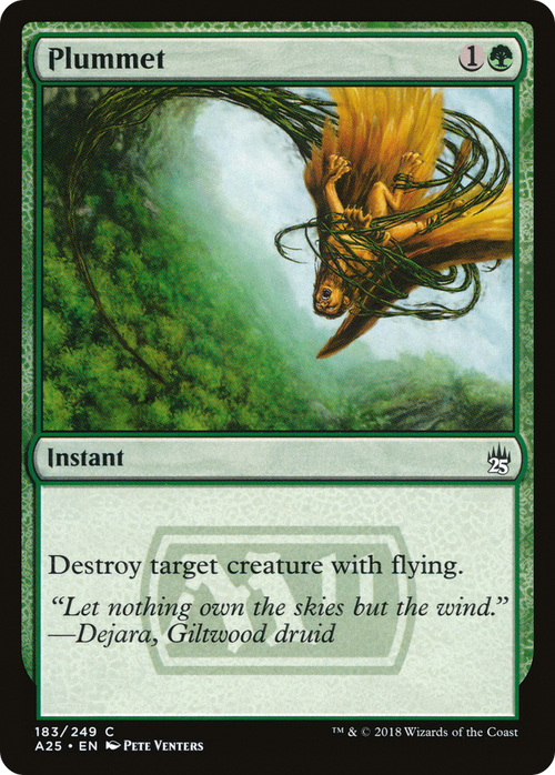 Plummet (A25-183) - Masters 25