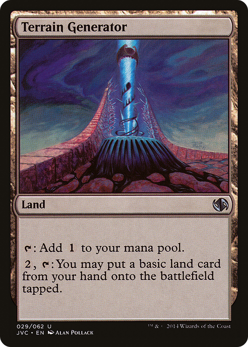 Terrain Generator (DD3-029) - Duel Decks Anthology: Jace vs. Chandra