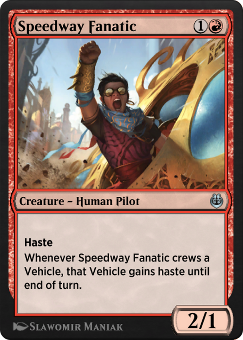 Speedway Fanatic (KLR-147) - Kaladesh Remastered