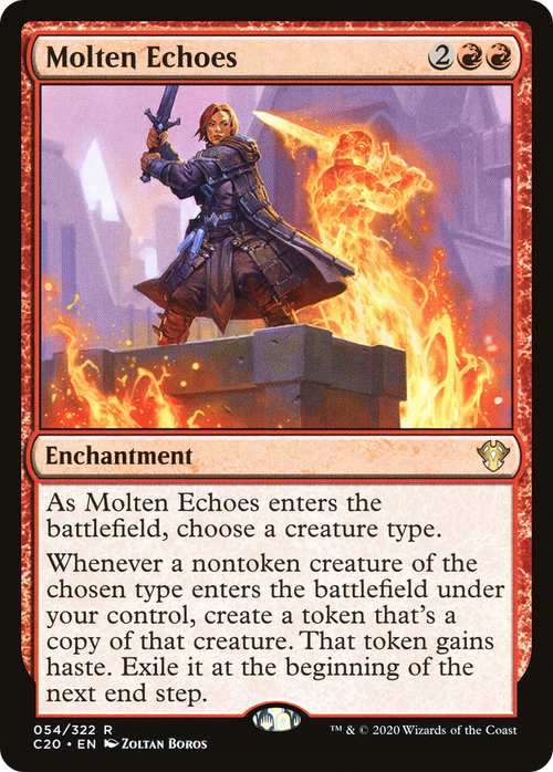 Molten Echoes (C20-054) - Commander 2020