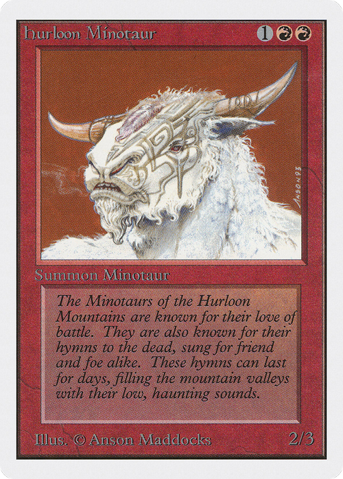 Hurloon Minotaur (2ED-) - Unlimited Edition