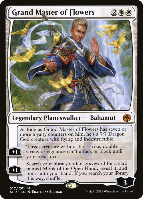 Grand Master of Flowers (AFR-017) - Adventures in the Forgotten Realms Foil