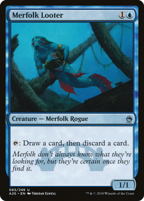 Merfolk Looter (A25-065) - Masters 25
