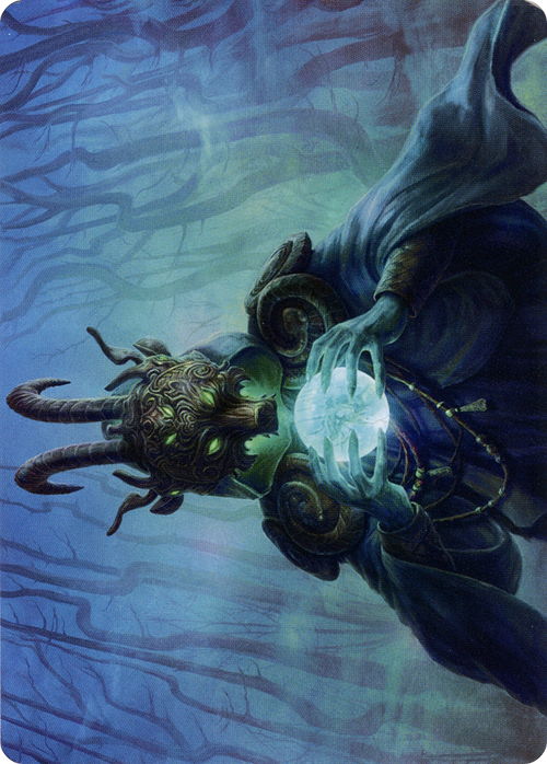 Masked Vandal // Masked Vandal (ASKHM-049) - Art Series: Kaldheim (Borderless) Foil