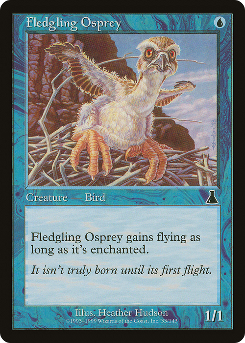 Fledgling Osprey (UDS-033) - Urza's Destiny
