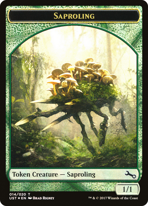 Saproling Token (UST-014) - Unstable Tokens Foil