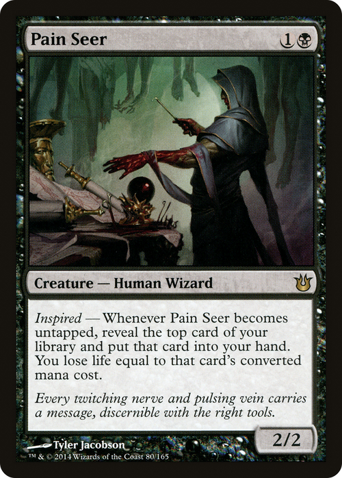 Pain Seer (BNG-080) - Born of the Gods Foil