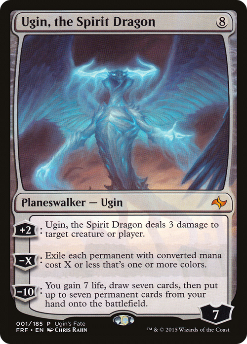 Ugin, the Spirit Dragon (FRF_UGIN-001) - Ugin's Fate