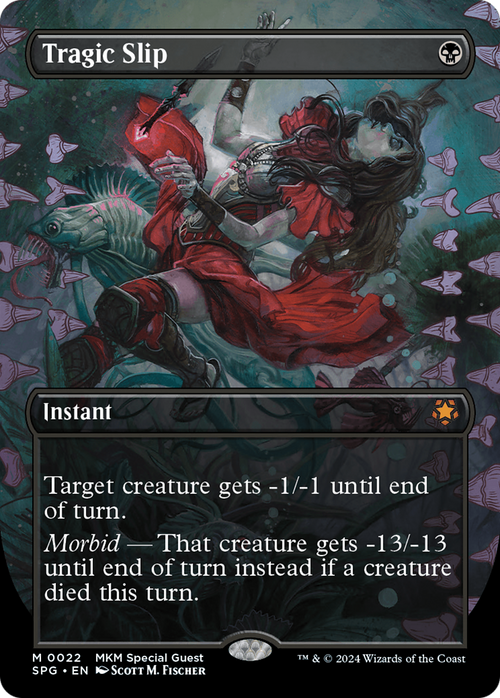 Tragic Slip (Borderless) (SPG-022) - Special Guests Foil