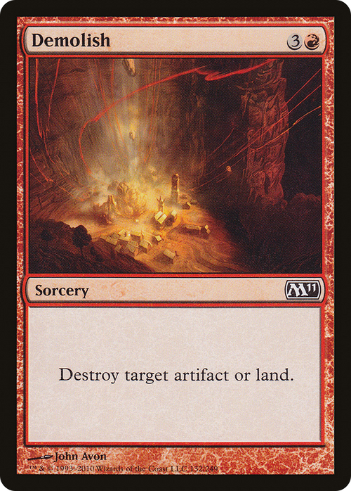 Demolish (M11-132) - Magic 2011 Foil