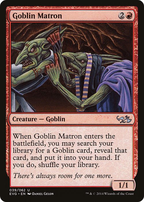 Goblin Matron (DD3-039) - Duel Decks Anthology: Elves vs. Goblins