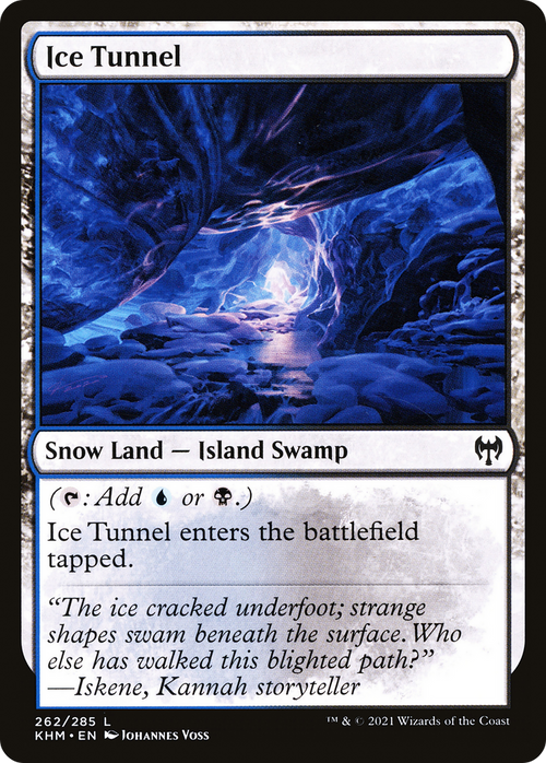 Ice Tunnel (KHM-262) - Kaldheim: (snow)