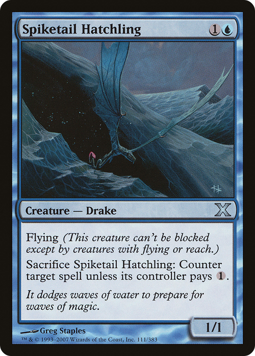 Spiketail Hatchling (10E-111) - Tenth Edition
