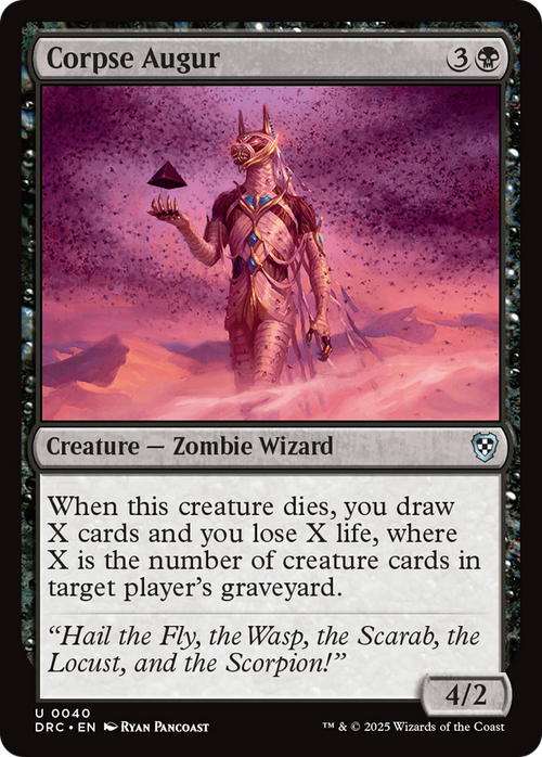 Corpse Augur (DRC-040) - Commander: Aetherdrift