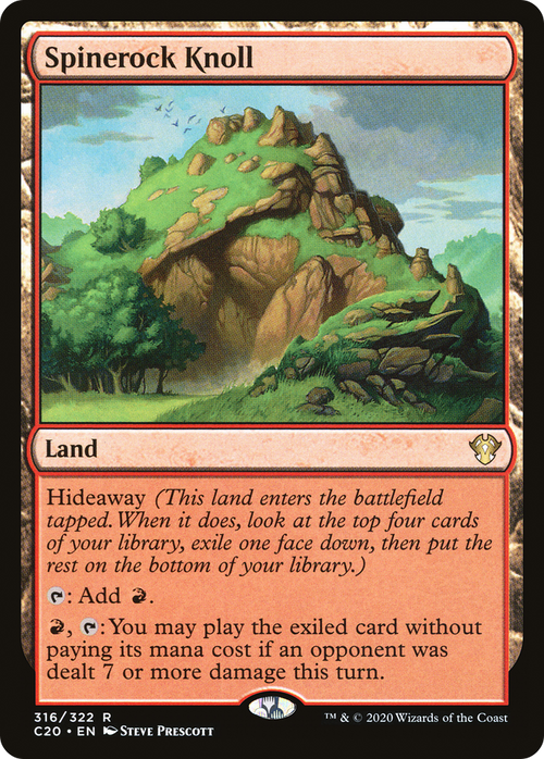 Spinerock Knoll (C20-316) - Commander 2020
