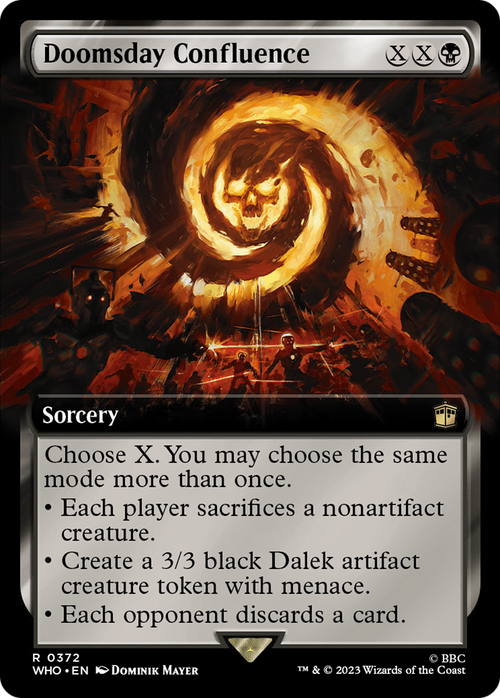 Doomsday Confluence (Extended Art) (WHO-372) - Doctor Who: (Extended Art)