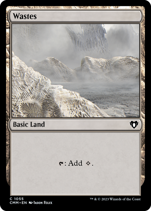 Wastes (1055) (CMM-1055) - Commander Masters