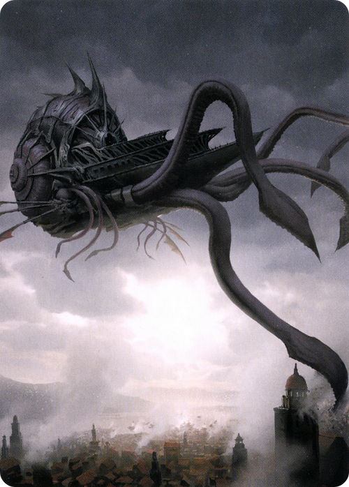 Nautiloid Ship // Nautiloid Ship (ACLB-080) - Battle for Baldur's Gate Art Series (Borderless) Foil
