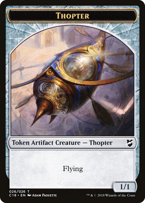 Thopter (TC18-026) - Commander 2018 Tokens
