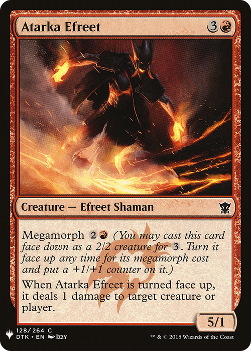 Atarka Efreet (LIST-DTK-128) - The List