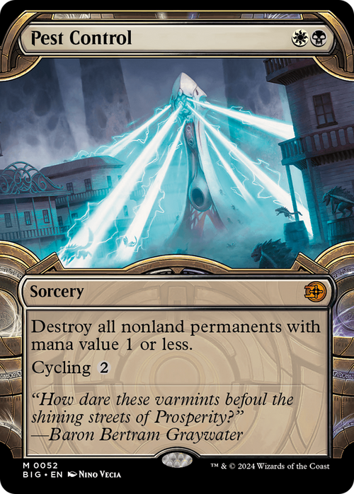 Pest Control (Showcase) (BIG-052) - The Big Score: (Showcase) Foil