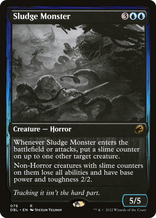 Sludge Monster (DBL-076) - Innistrad: Double Feature