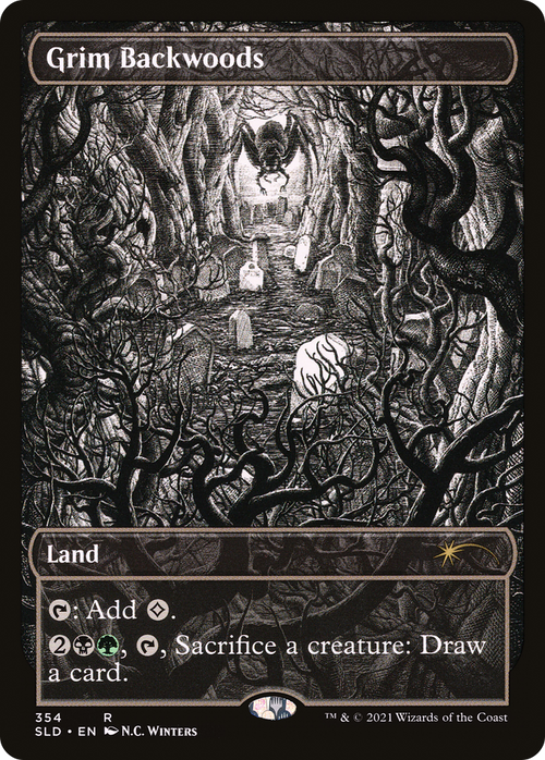 Grim Backwoods (SLD-354) - Secret Lair Drop Foil