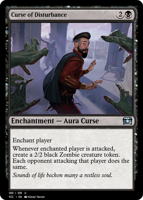 Curse of Disturbance (PZ2-65743) - Treasure Chest Foil