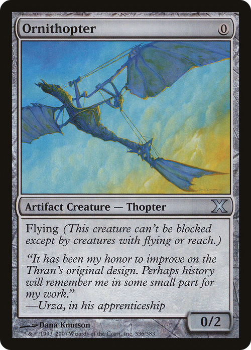 Ornithopter (10E-336) - Tenth Edition